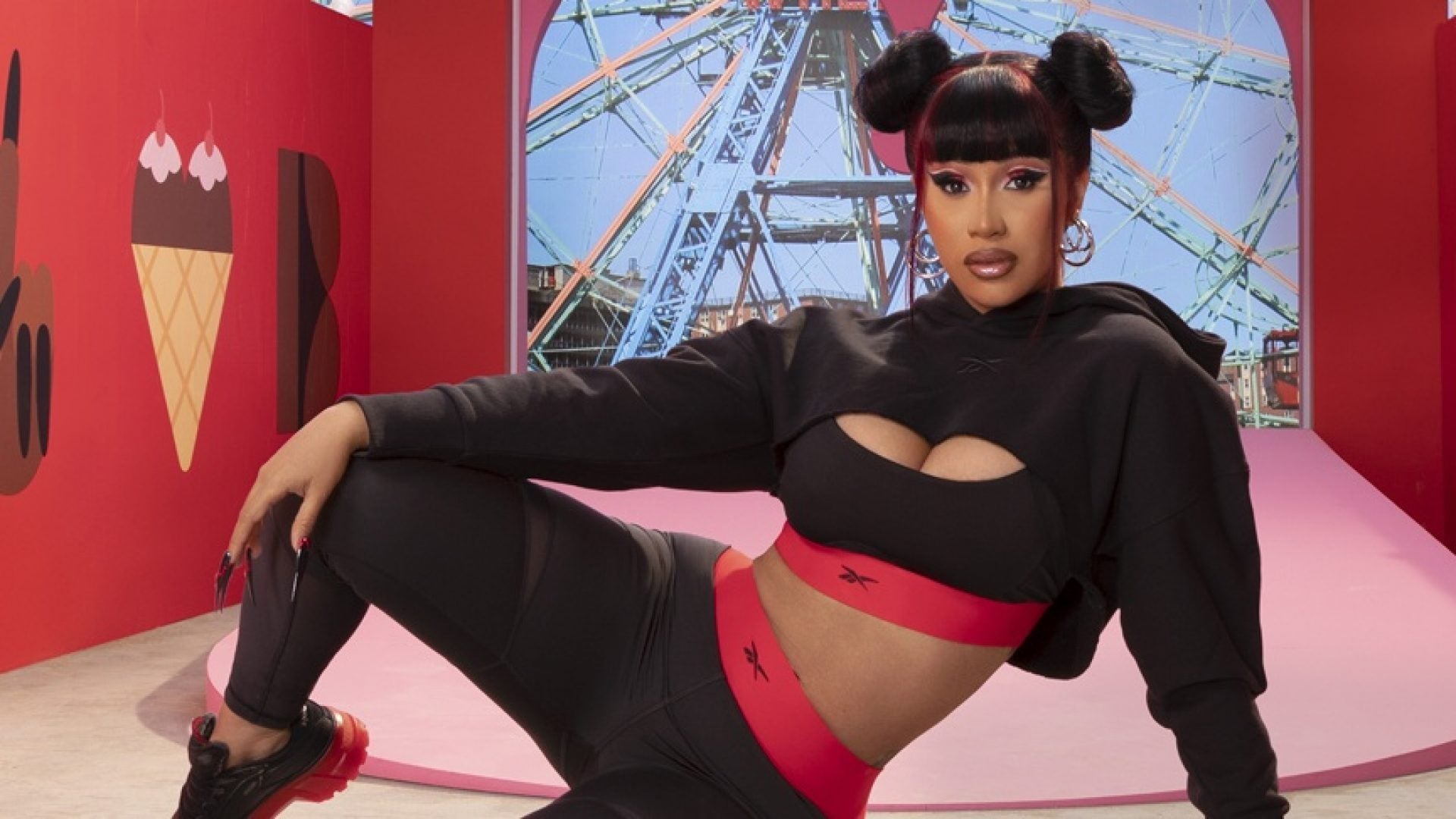 cardi b x reebok