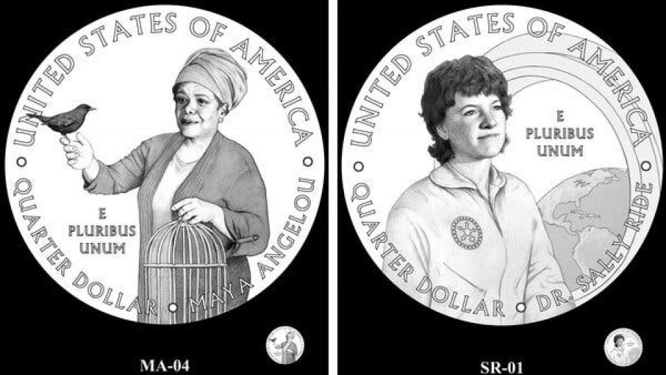 Maya Angelou Among Historic Women To Appear on Newly Designed Quarter