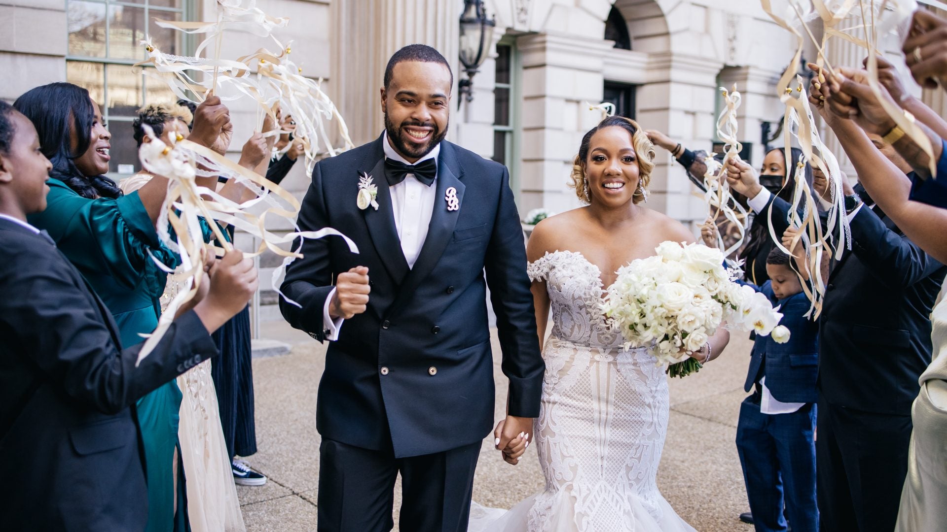 Bridal Bliss: After Multiple Replans, The Third Time Was The Charm For Shiedha And Brandon's DC Wedding