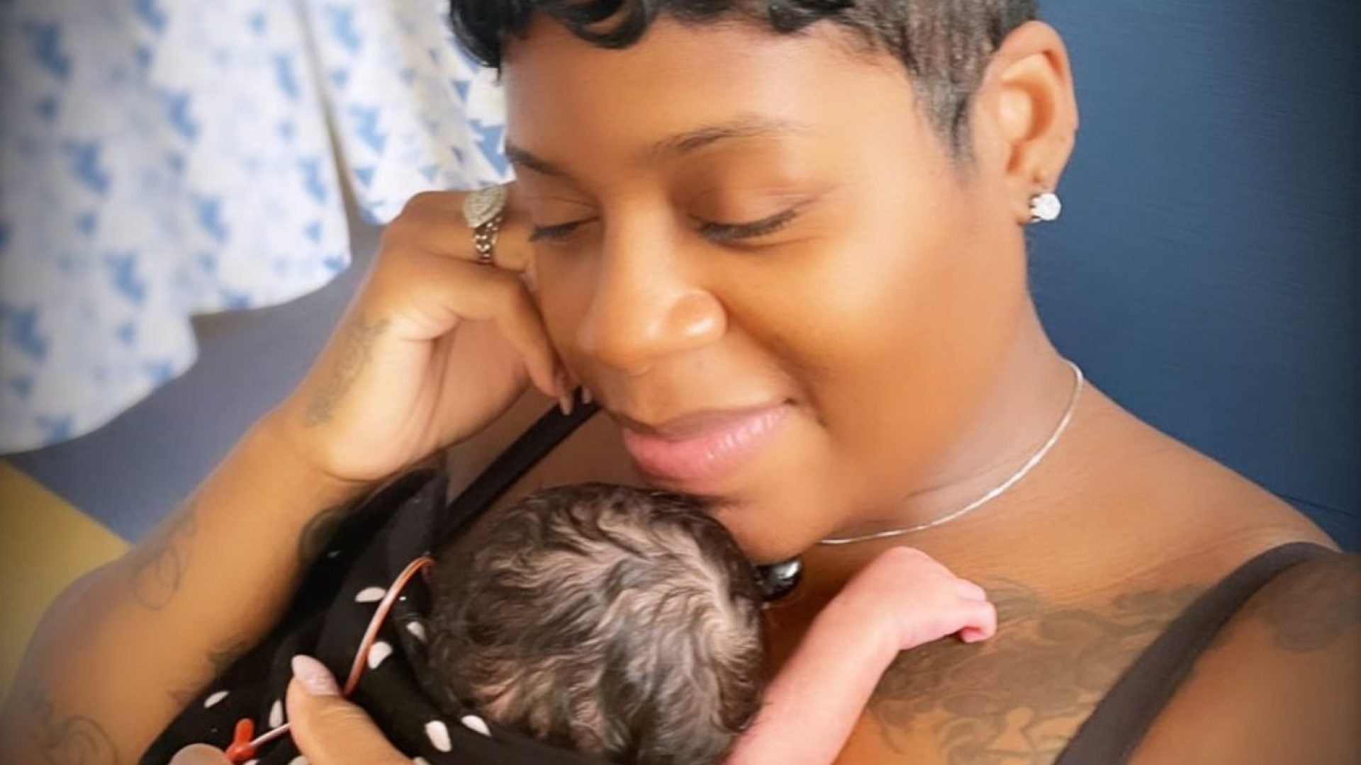 An Emotional Fantasia Welcomes Daughter Keziah Home After Nearly A Month In The NICU