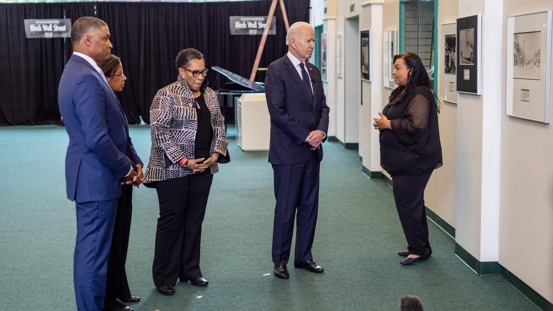 President Joe Biden Visits Tulsa, Oklahoma to Commemorate Greenwood Massacre 100 Years Ago