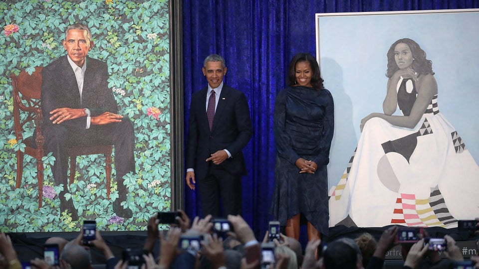 Barack and Michelle Obama Are Taking Their Portraits On Tour