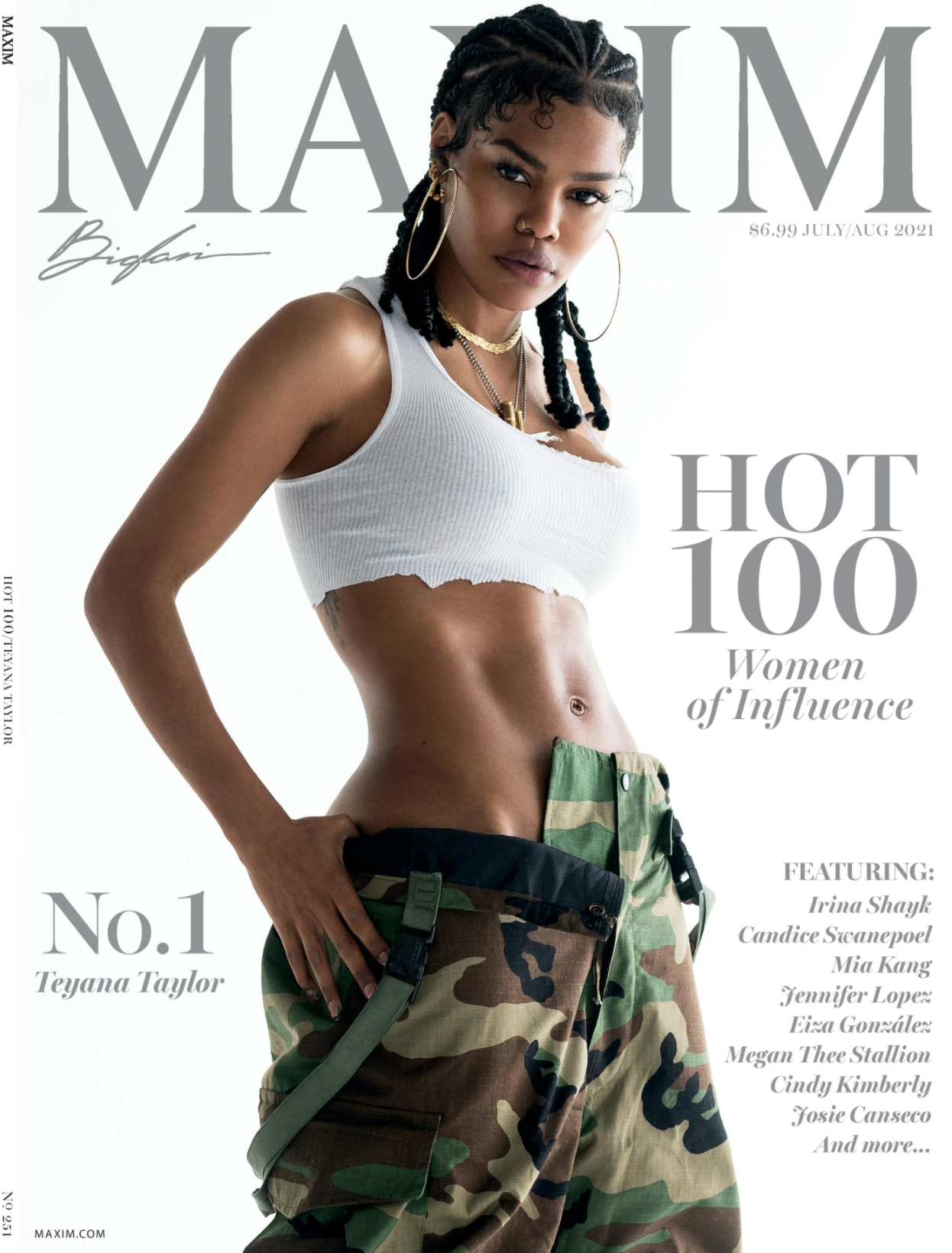 Teyana Taylor Is The First Black Woman To Be Named Maxim's Sexiest