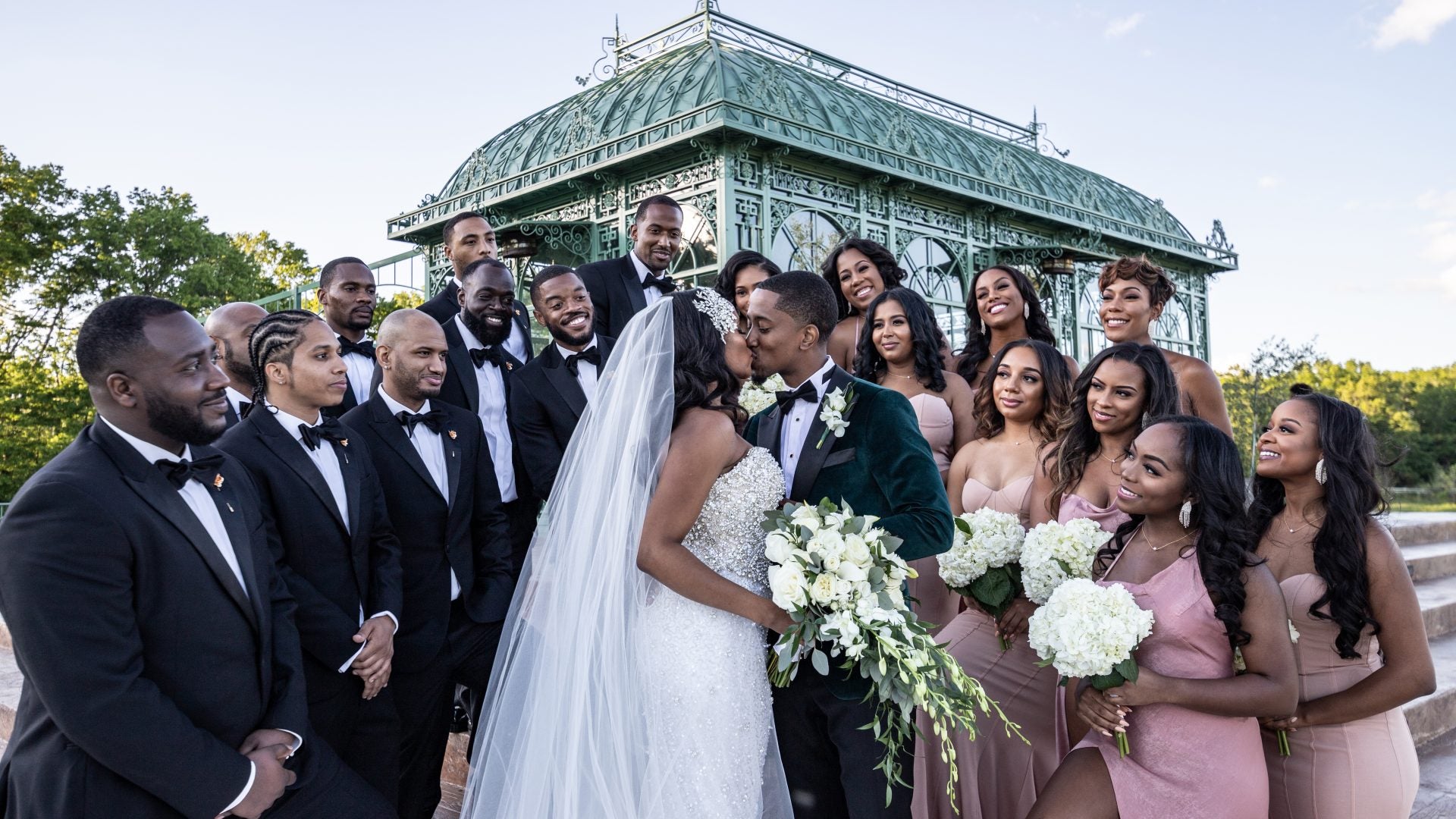 High School Friends Turned Lovers, Nia And Shakeel's Vineyard Wedding Will Blow You Away