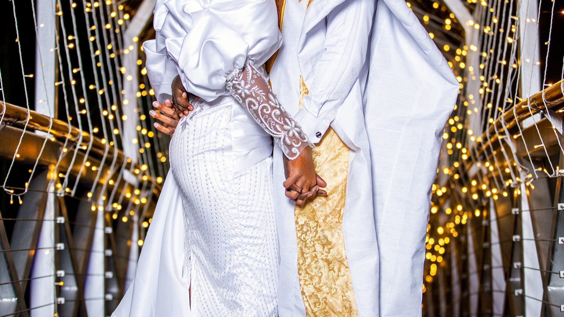 Bridal Bliss: After Meeting On Instagram, Sydaiya And Sheriff Married In Tanzania