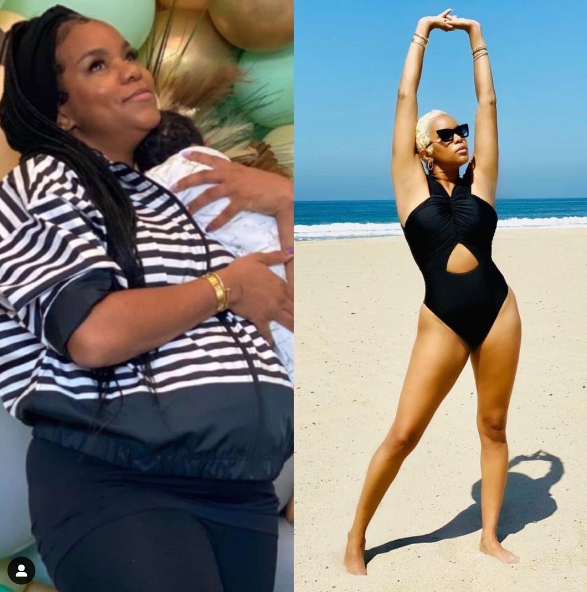 LeToya Luckett Updates Fans On Postpartum Weight-Loss Journey In A Swimsuit:  'Ya Girl Is Officially 55 Lbs Down
