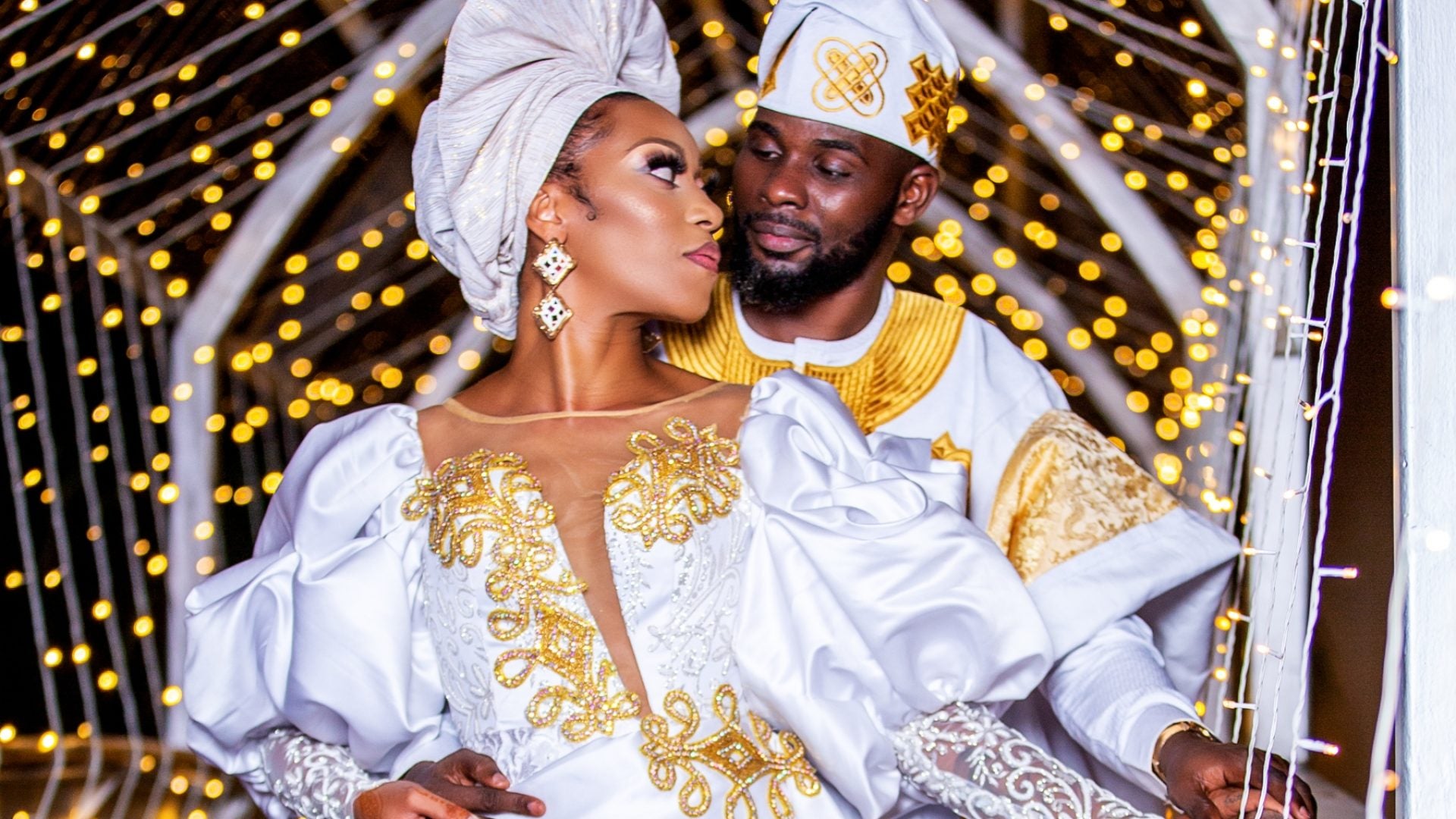 Bridal Bliss: After Meeting On Instagram, Sydaiya And Sheriff Married In Tanzania