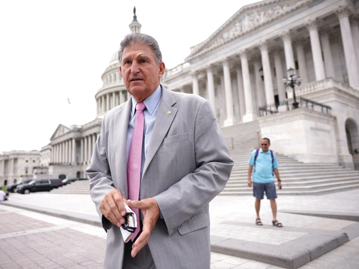 Joe Manchin is Lone Democrat to Support Law Defunding Critical Race Theory. Except it's Unrelated to Critical Race Theory.