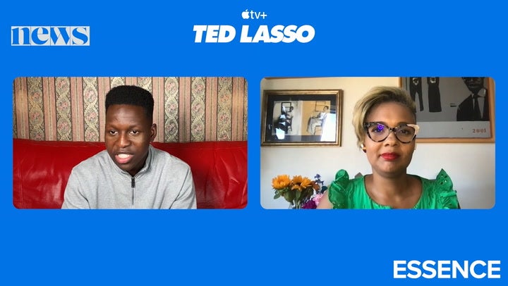 Toheeb Jimoh Clip | “Ted Lasso” crew is woke | Essence