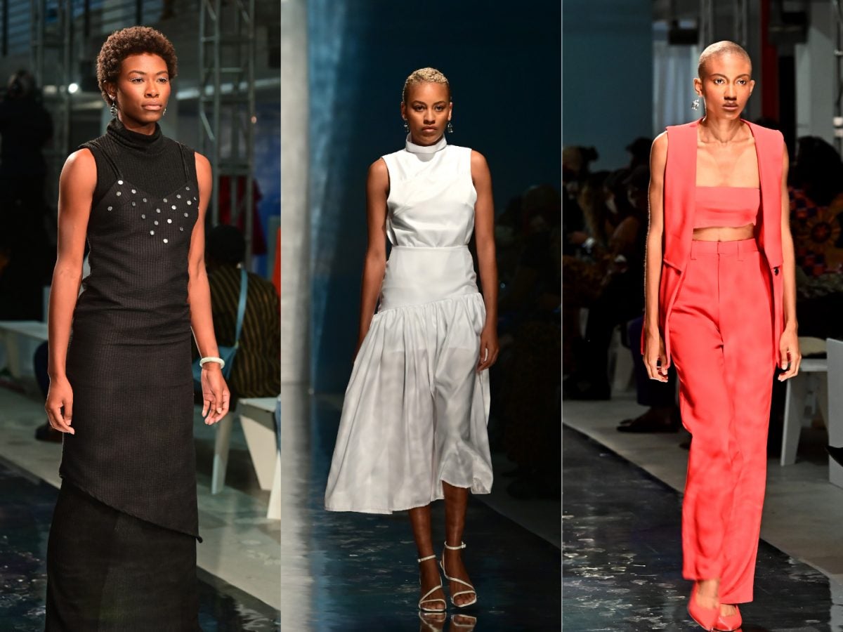 Runway Recap: Arc Of Andre SS2022 Collection Spotlights Black Maternal Health Crisis At Essence Fashion House