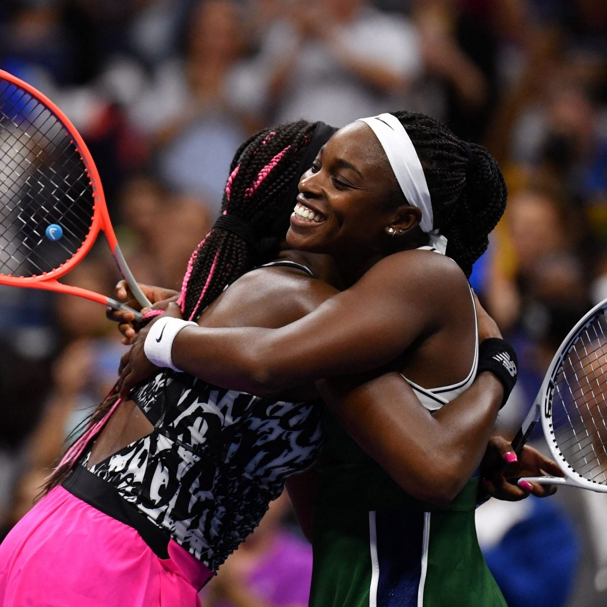 black girl magic is serving at 2021 u s open essence