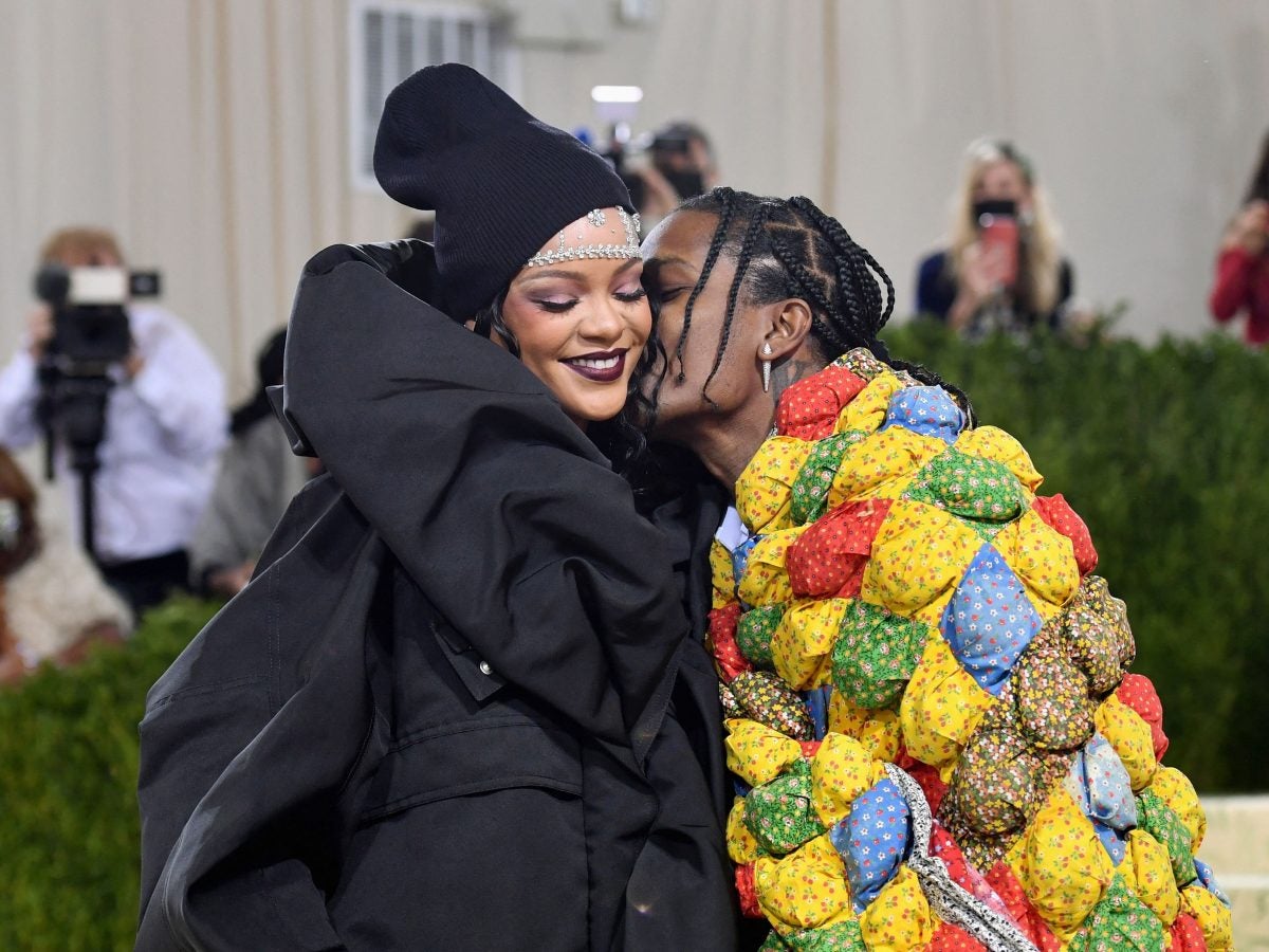 9 Sweet Photos Of Rihanna and A$AP Rocky Looking Madly In Love At The Met Gala