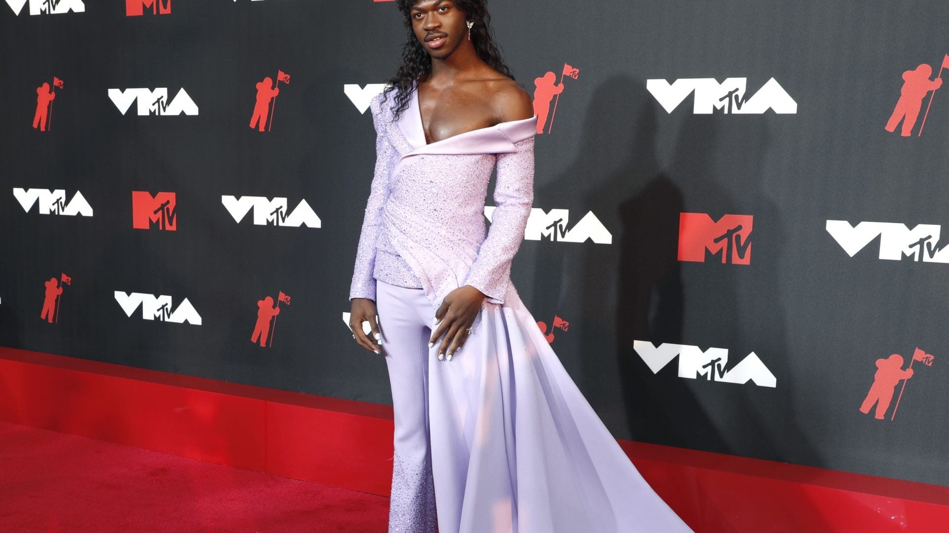 Lil Nas X Wore Versace For The 2021 MTV VMAs