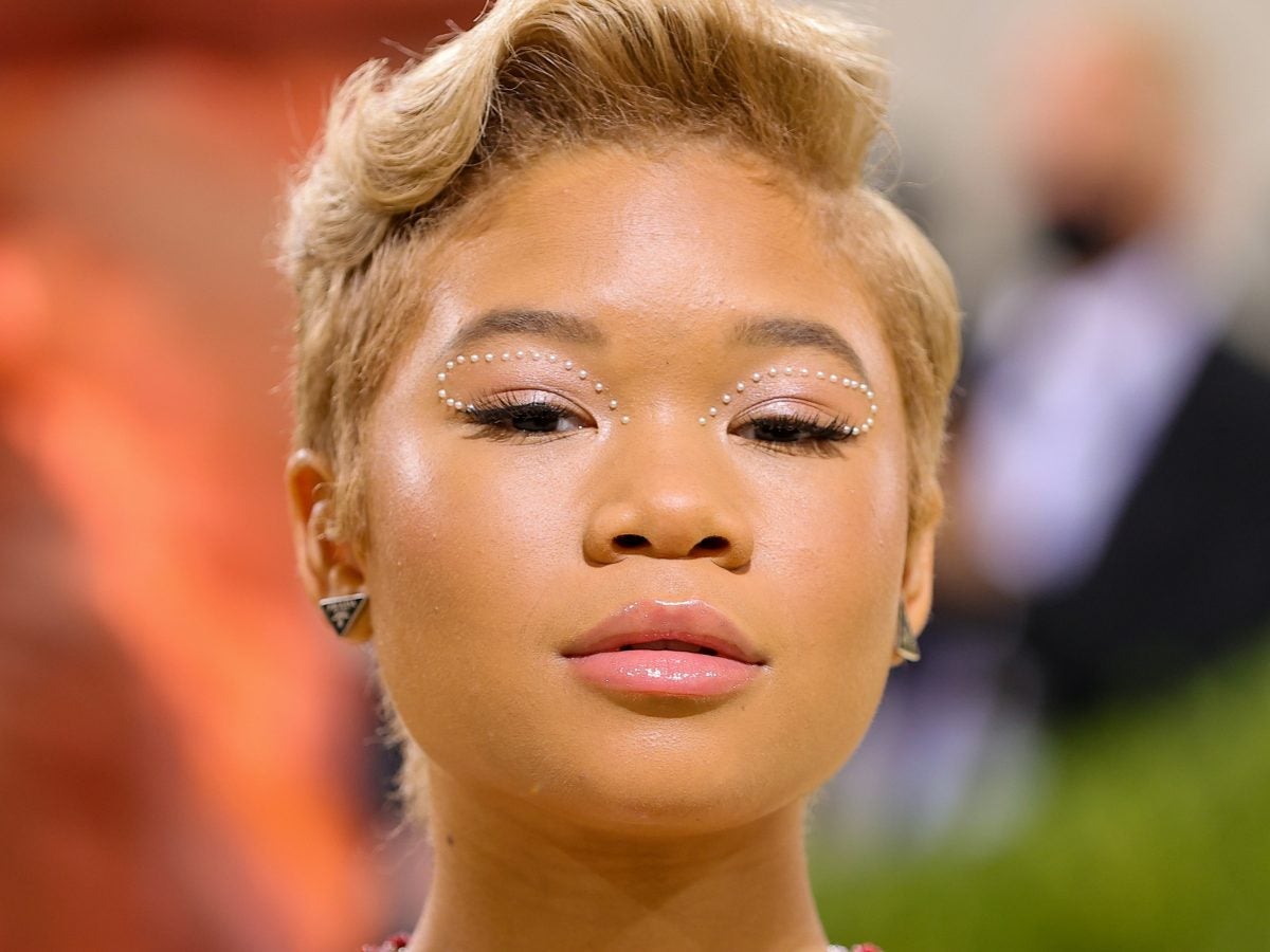 Storm Reid's MET Gala Makeup Look Was Inspired By The 'It Girl' | Essence