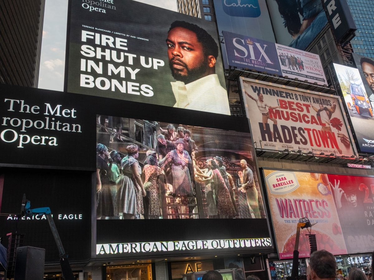 For First Time in History, Metropolitan Opera Performing Work of a Black Composer