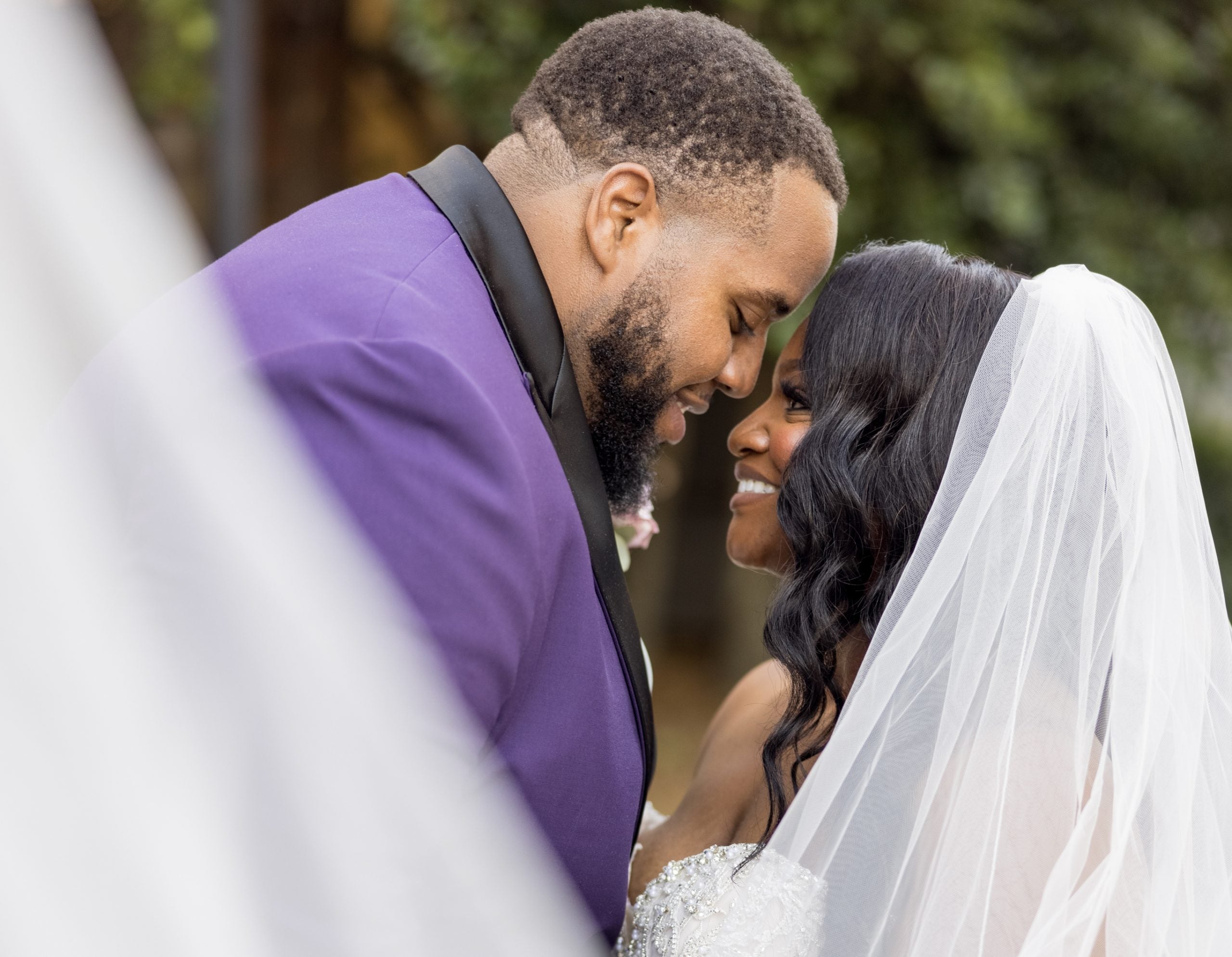 Bridal Bliss: After Fixing Her Love Life With Help From Iyanla Vanzant,  Christal Said 'I Do' To Adrian In A Garden Wedding In Atlanta