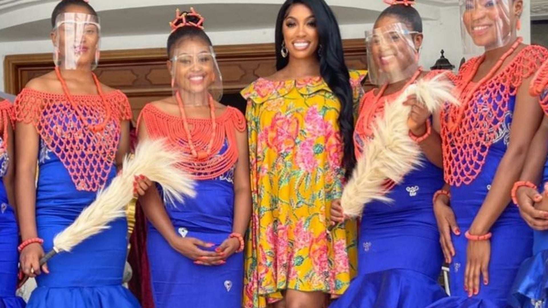 Porsha Williams And Her Fiancé Traveled to His Hometown In Nigeria And Received A Royal Welcome