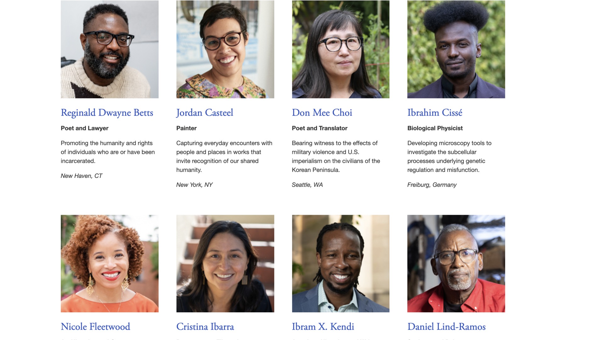 Head Of The Class: Nearly Half Of The 2021 MacArthur "Genius" Grant Winners Are Black