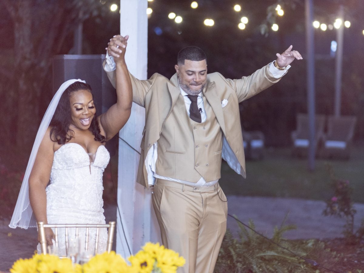 Bridal Bliss: After Fixing Her Love Life With Iyanla Vanzant's Help, Christal Wed Adrian In A Garden Wedding In Atlanta