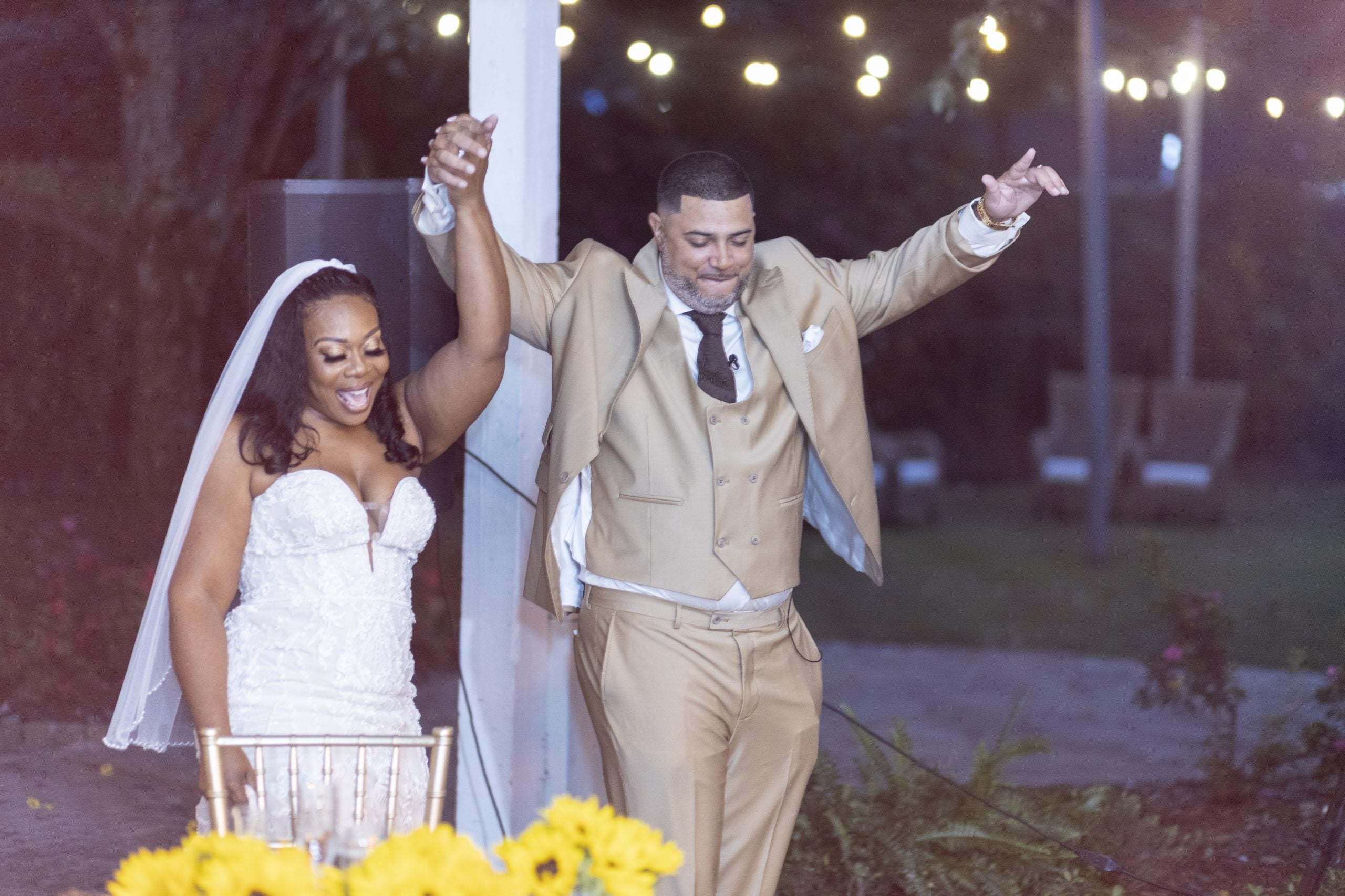 Bridal Bliss: After Fixing Her Love Life With Iyanla Vanzant's Help, Christal Wed Adrian In A Garden Wedding In Atlanta