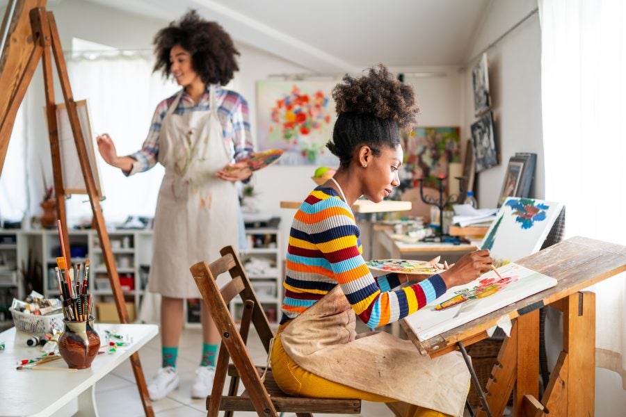 7 Contemporary Black Women Painters You Should Know photo