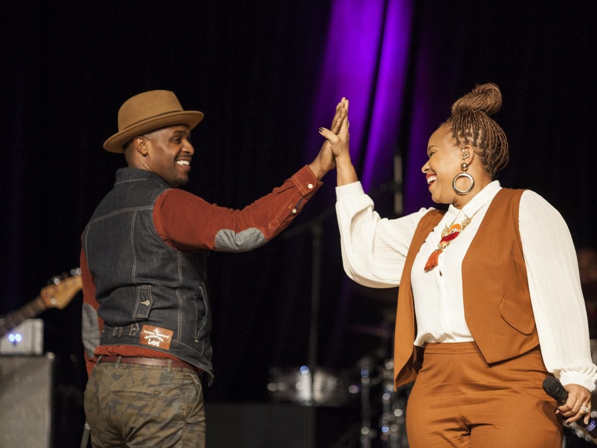 First Look: Watch Teddy Campbell Convince Tina Campbell To Say Yes All Over Again In ‘Marry Me’