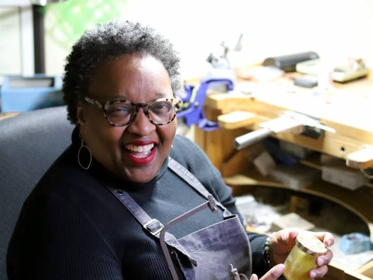 Meet Karen Smith, The Artist Teaching Black Women And Girls How To Be Metalsmiths