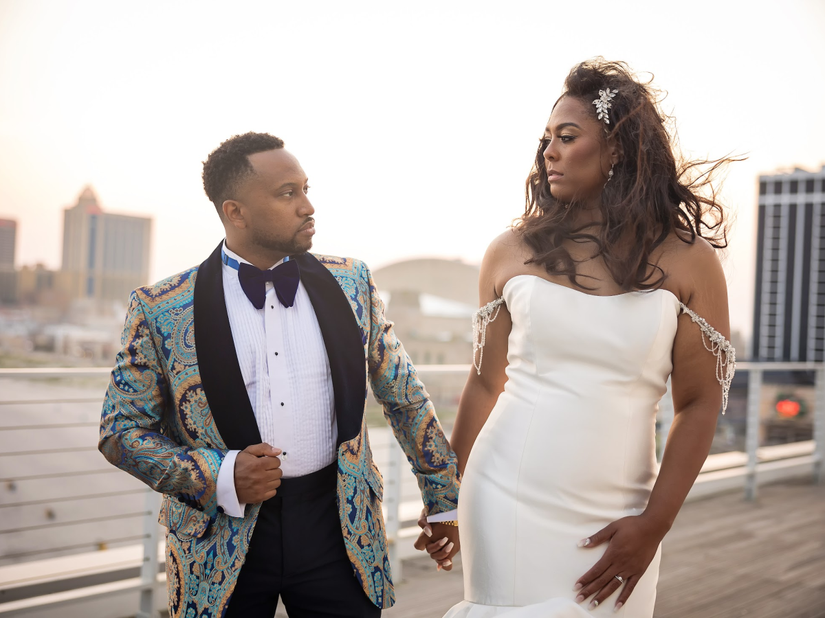 Bridal Bliss: Candice And Evan's Oceanside Wedding In Atlantic City Was A "Dream" Come True