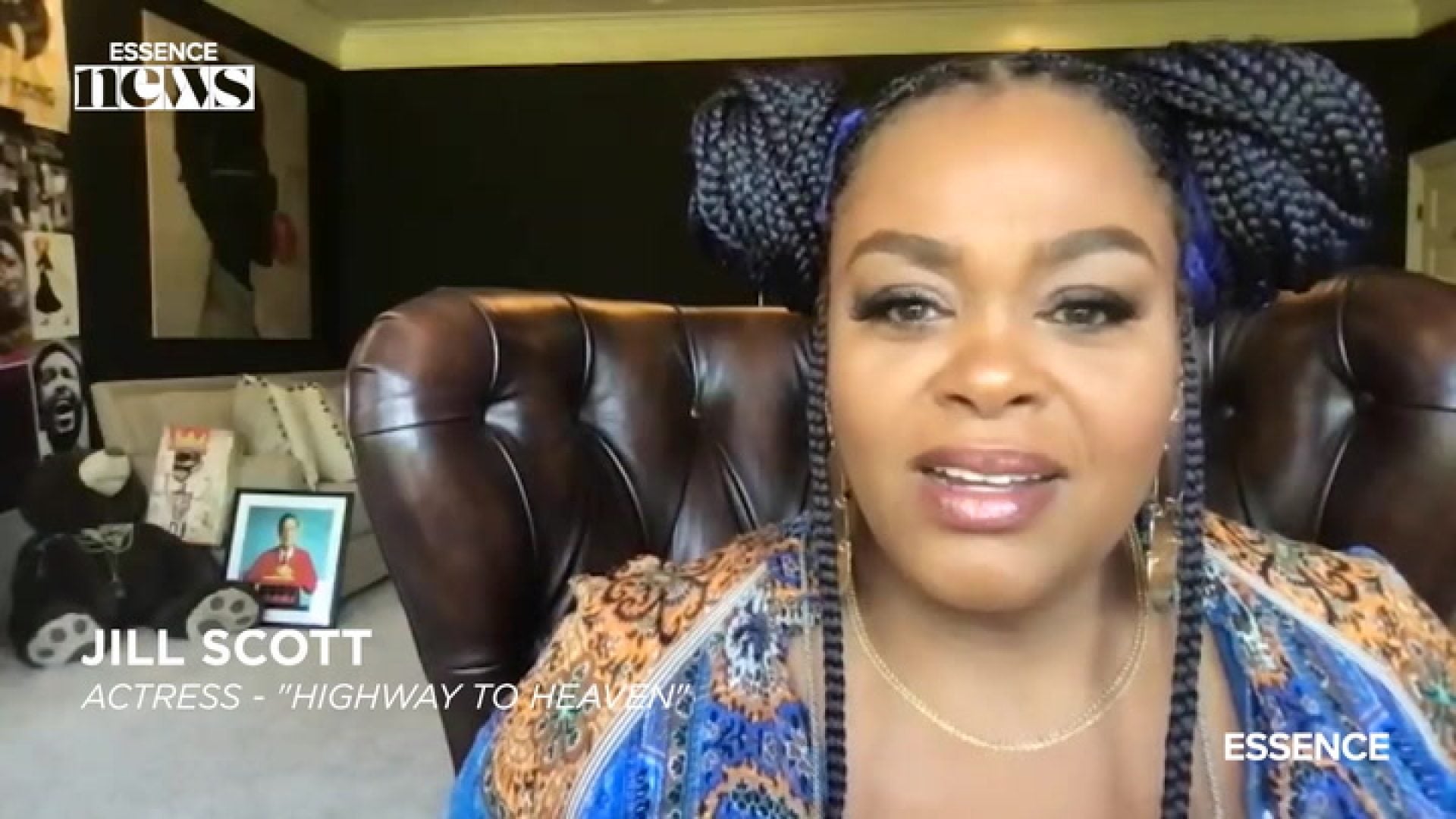 Jill Scott Talks Crafting Her Character in “Highway to Heaven”