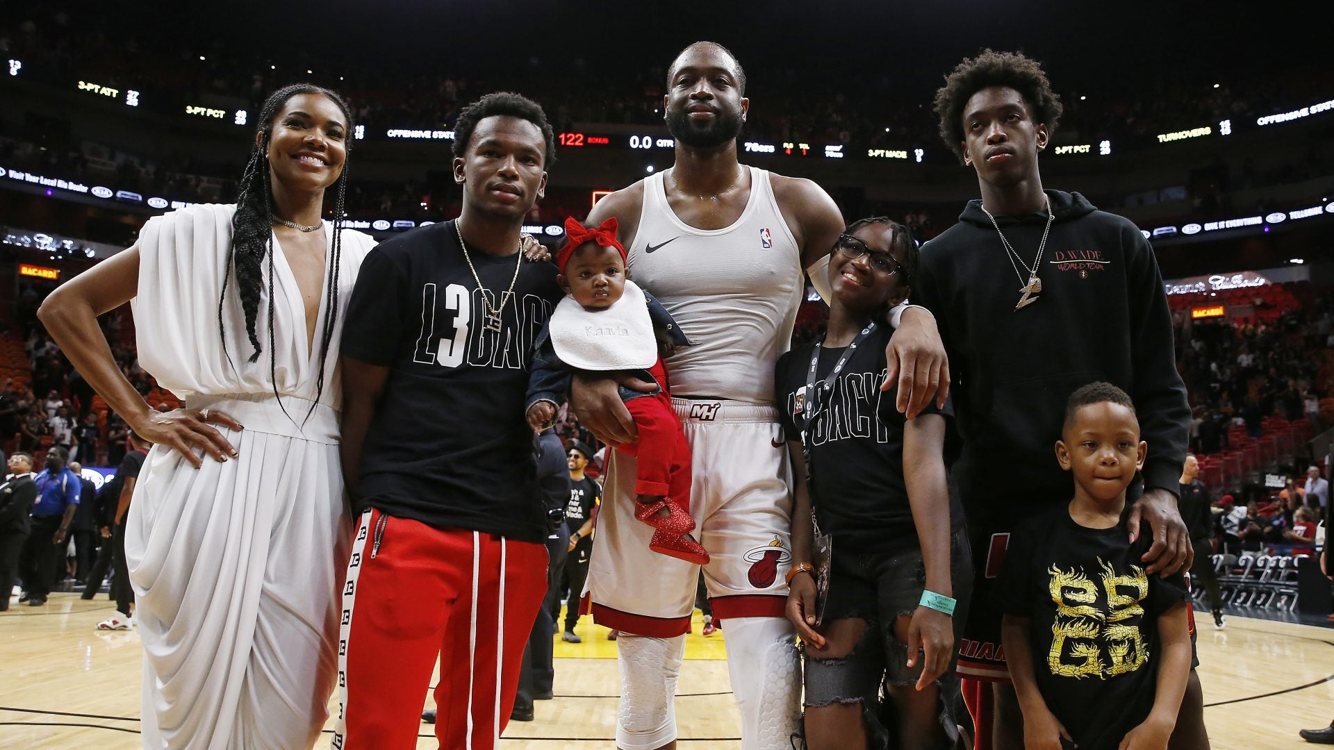 Dwyane Wade Says Not Living With Youngest Son Xavier Is "Challenging" For Him