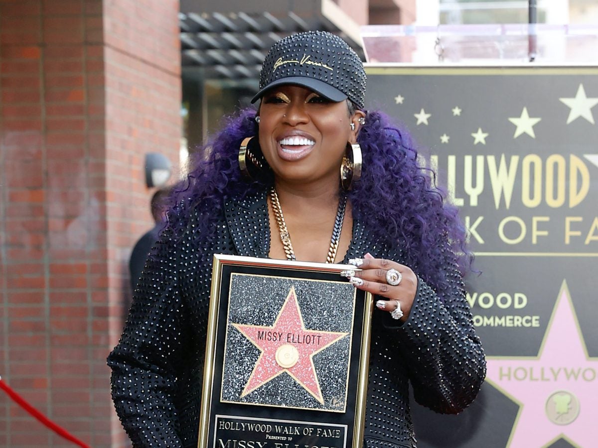 Missy Elliott Accepts Her Long-Awaited Star On The Hollywood Walk ...