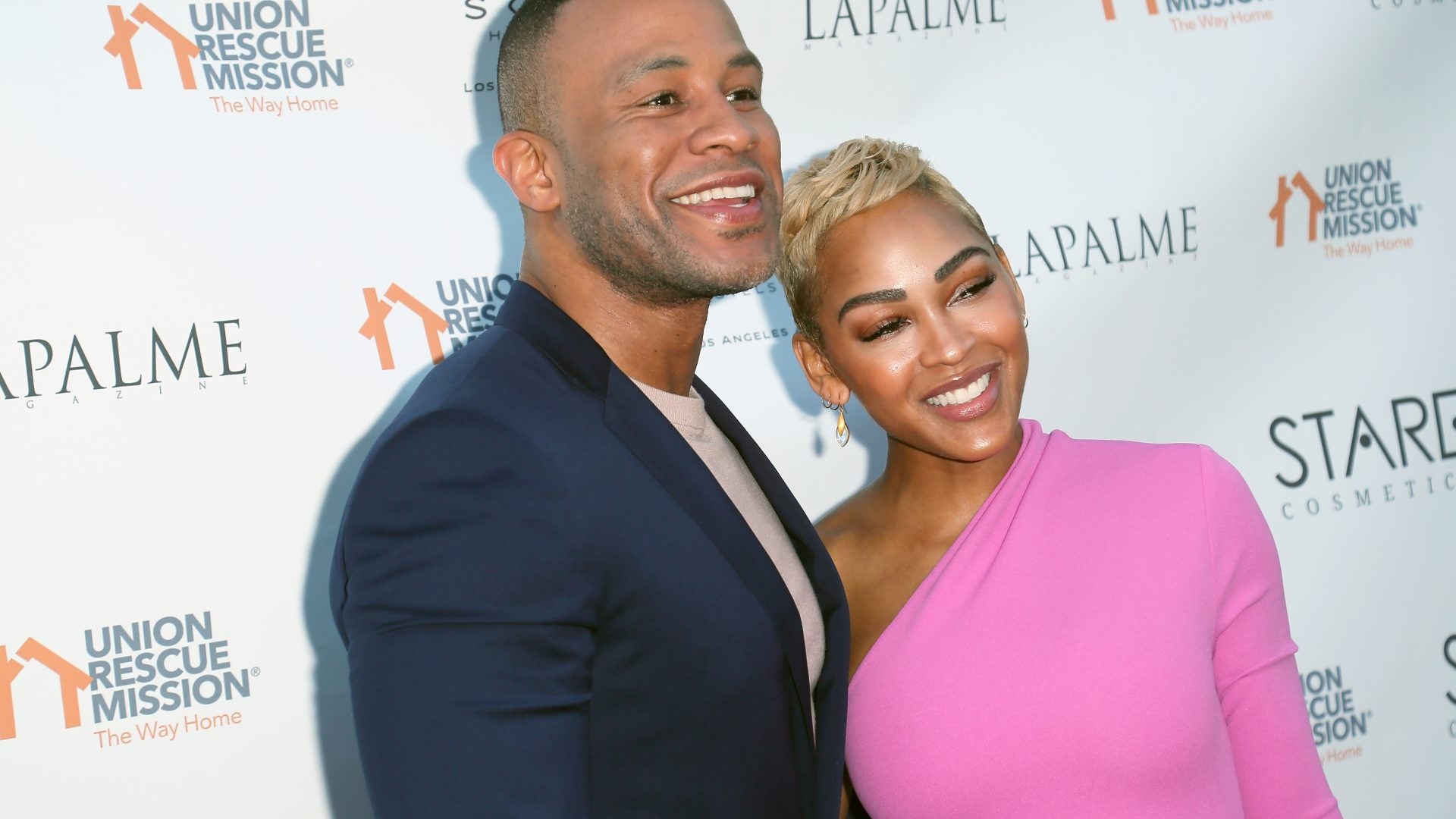 DeVon Franklin Is A 'Proud' Husband As Meagan Good's New Series 'Harlem' Premieres