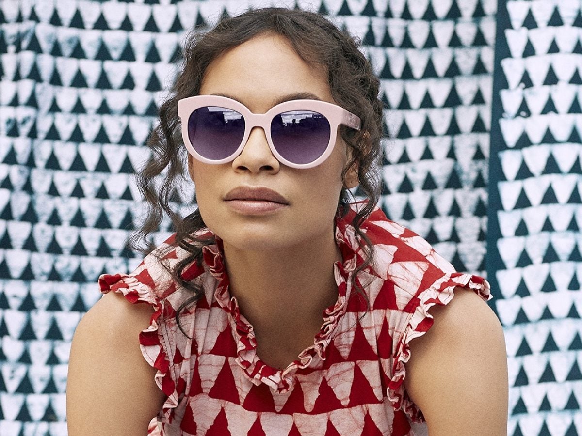Rosario Dawson And Warby Parker Want You To Say Yes To Sunglasses In The Winter With Their Latest Release