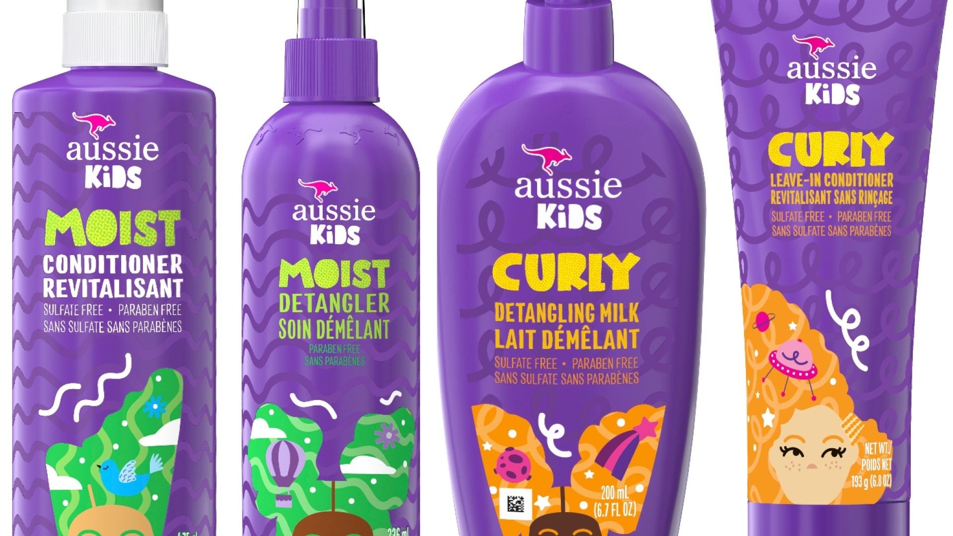 Aussie Launches Children's Collection For All Curl Types