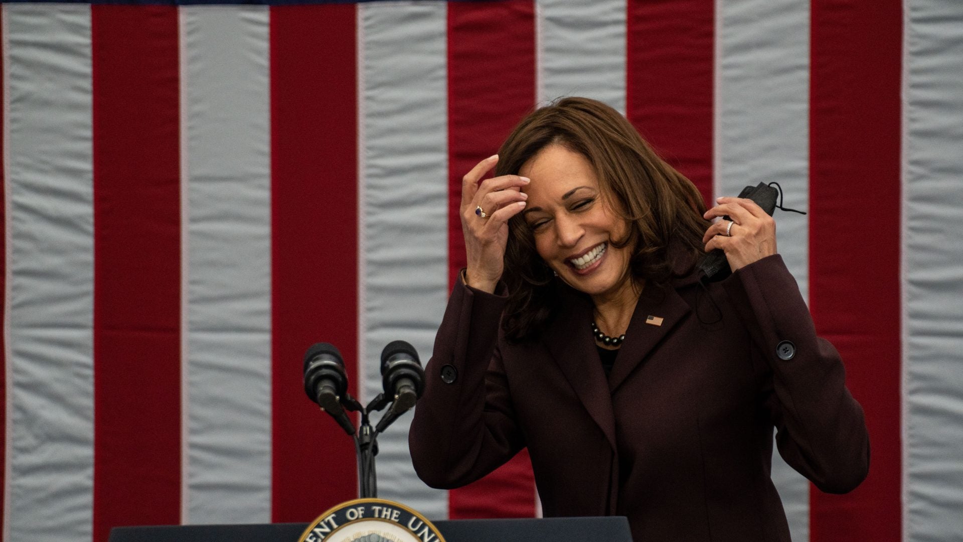 Madame Tussauds Unveils VP Kamala Harris Wax Figure