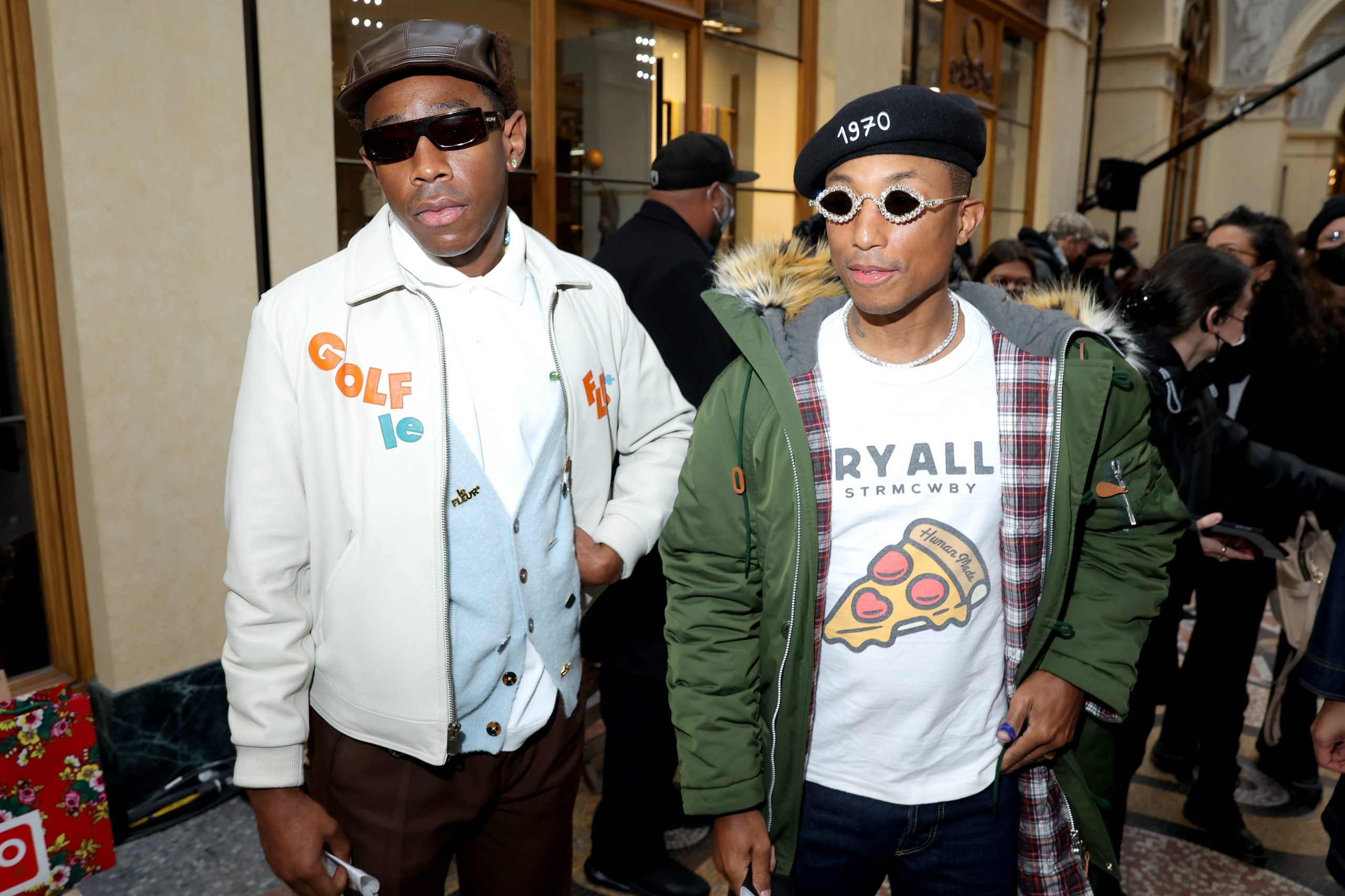 Pharrell, Tyler the Creator, Ye and More Stars Step Out For Men's Fashion  Week Paris