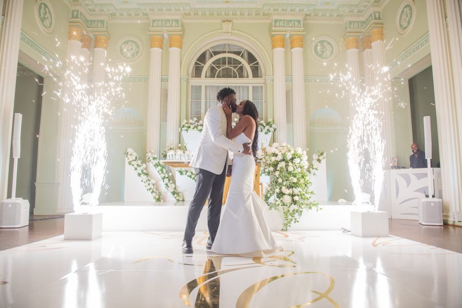 Bridal Bliss: Emani Hill And MLB Star Taylor Trammell Said "I Do" In