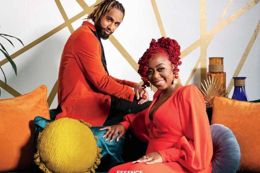 Pinky Cole And Derrick Hayes Are Hot In The Kitchen On ESSENCE Jan/Feb Cover photo image photo