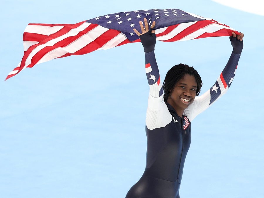 Erin Jackson Makes History As First Black Woman To Win Speed Skating Olympic Medal