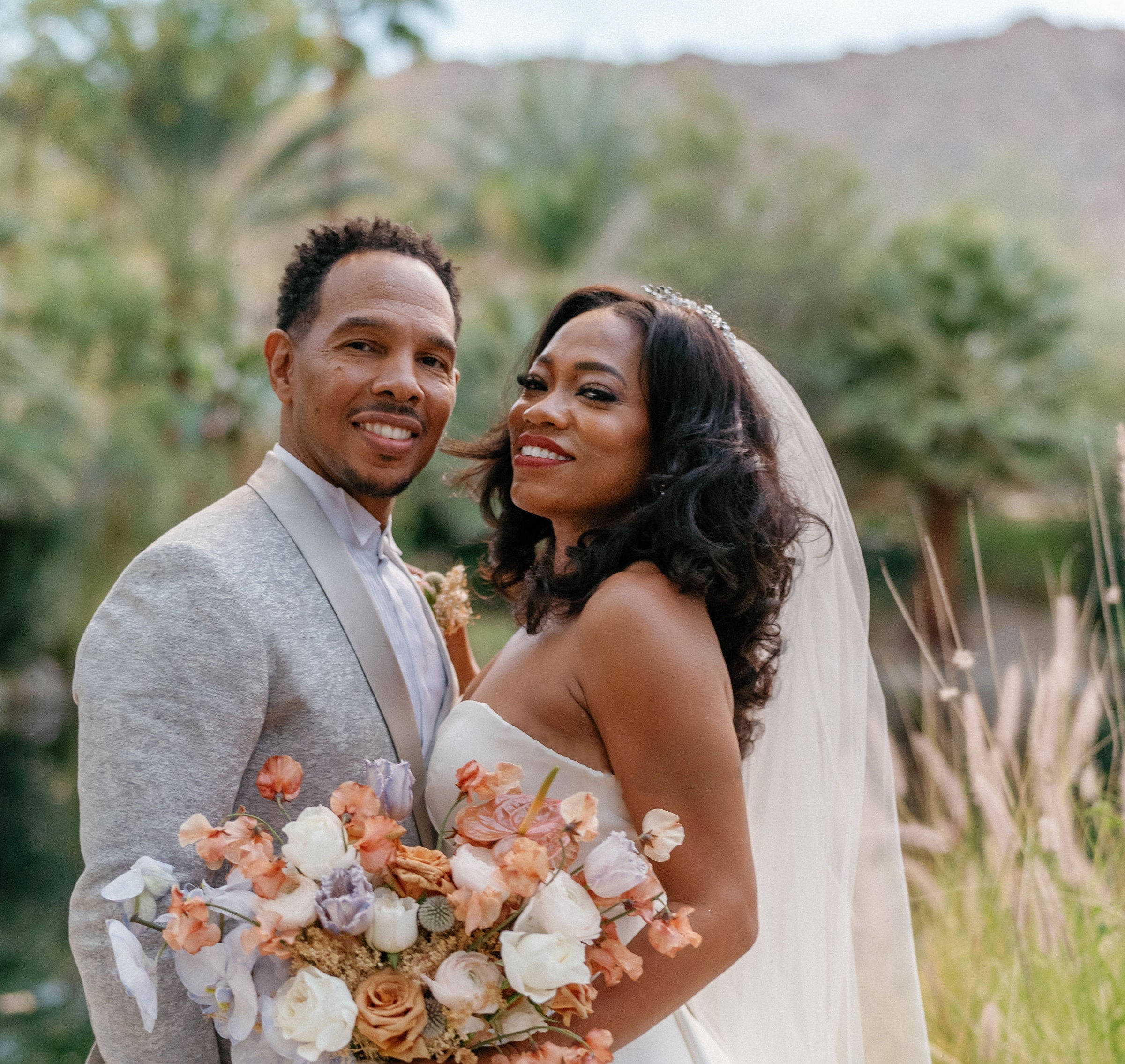 Exclusive: 'P-Valley' Star J. Alphonse And Longtime Love Nafeesha Tie The  Knot In Star-Studded LA Wedding