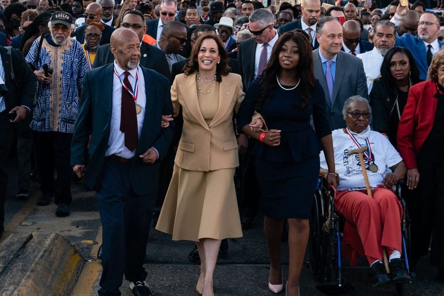 Kamala Harris Flexes Vice Presidential Status in Selma, Ala. - Essence