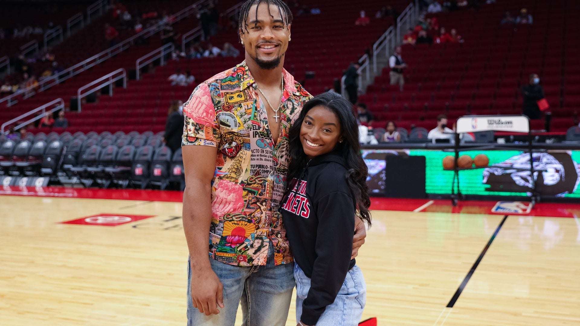 'He Wants A Football Team': Simone Biles and Jonathan Owens Talk Wedding — And Family — Planning