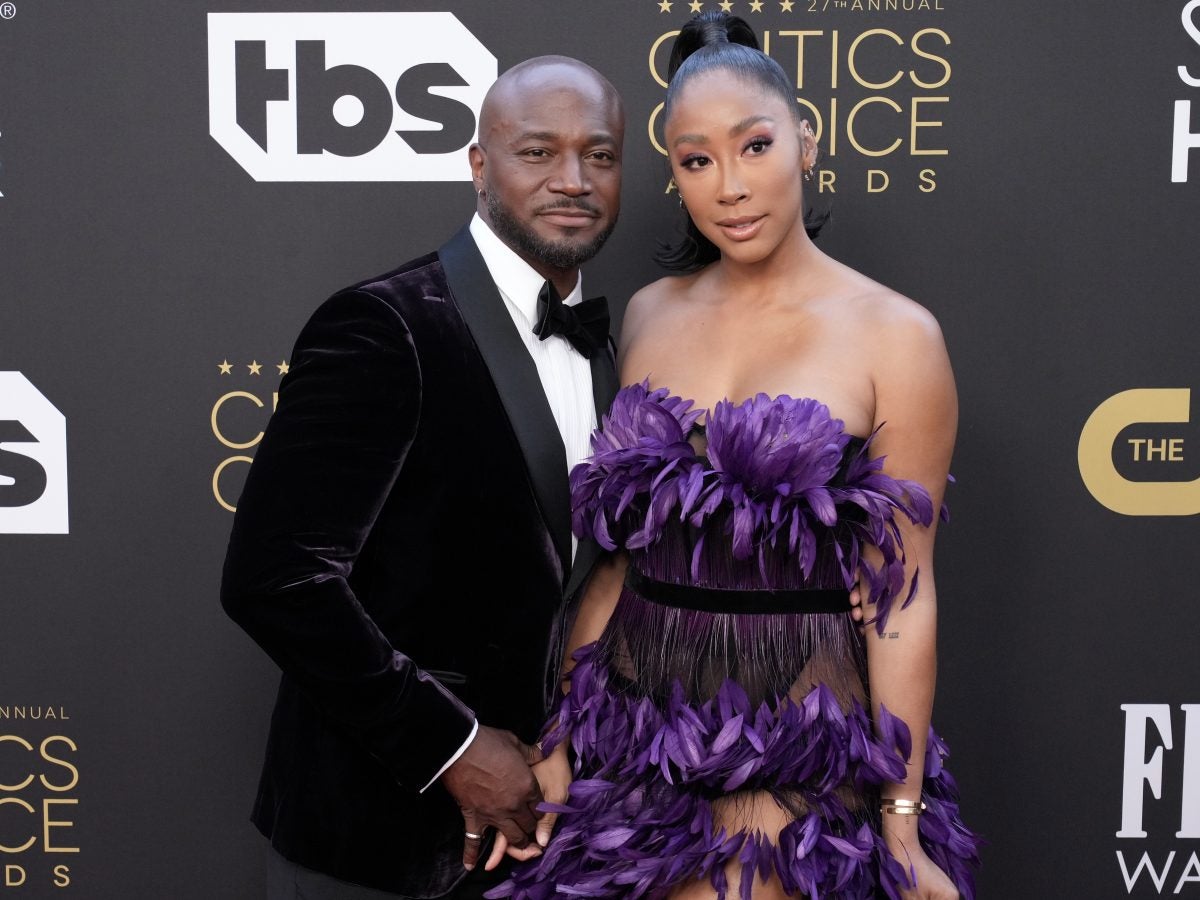 It Was Date Night For Taye Diggs And Apryl Jones And These Cute Couples At The 2022 Critics Choice Awards