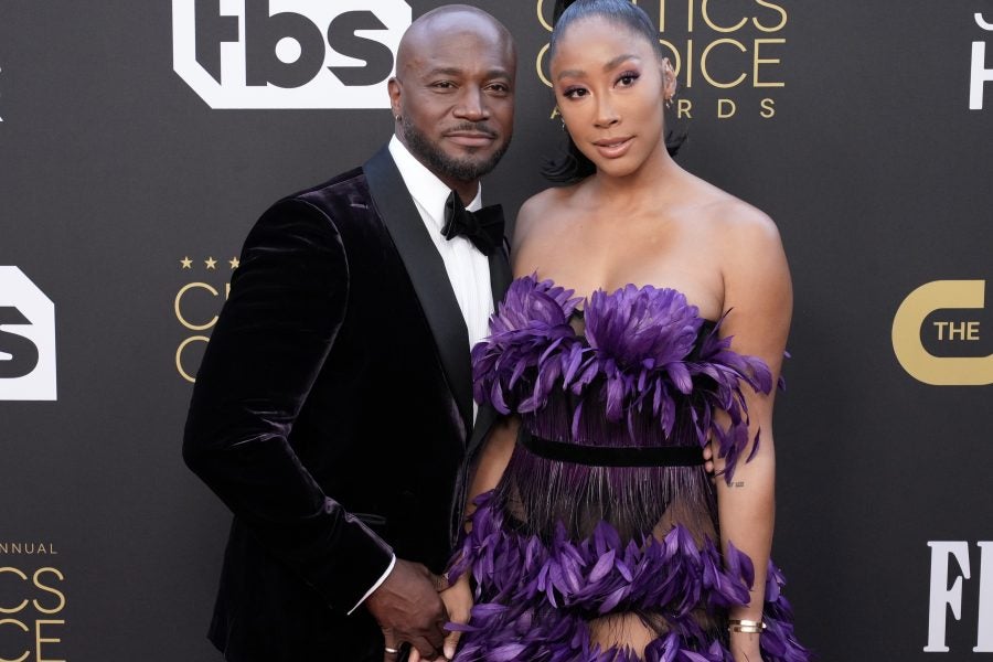 Taye Diggs, Apryl Jones And Other Celeb Couples At The Critics Choice