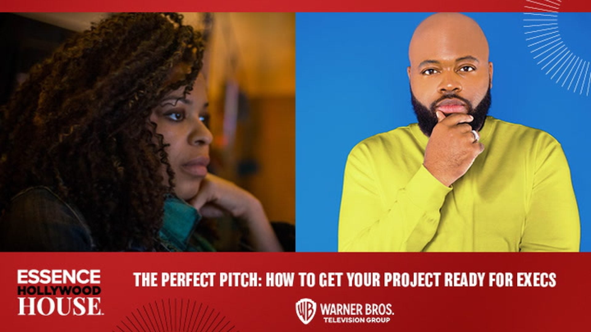 WB WORKSHOP: The Perfect Pitch: How To Get Your Project Ready For Execs