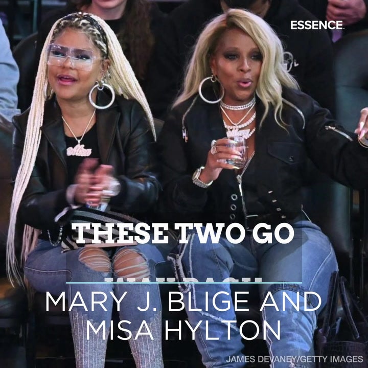 Mary J Blige was Spotted Wearing an MCM Worldwide and Misa Hylton