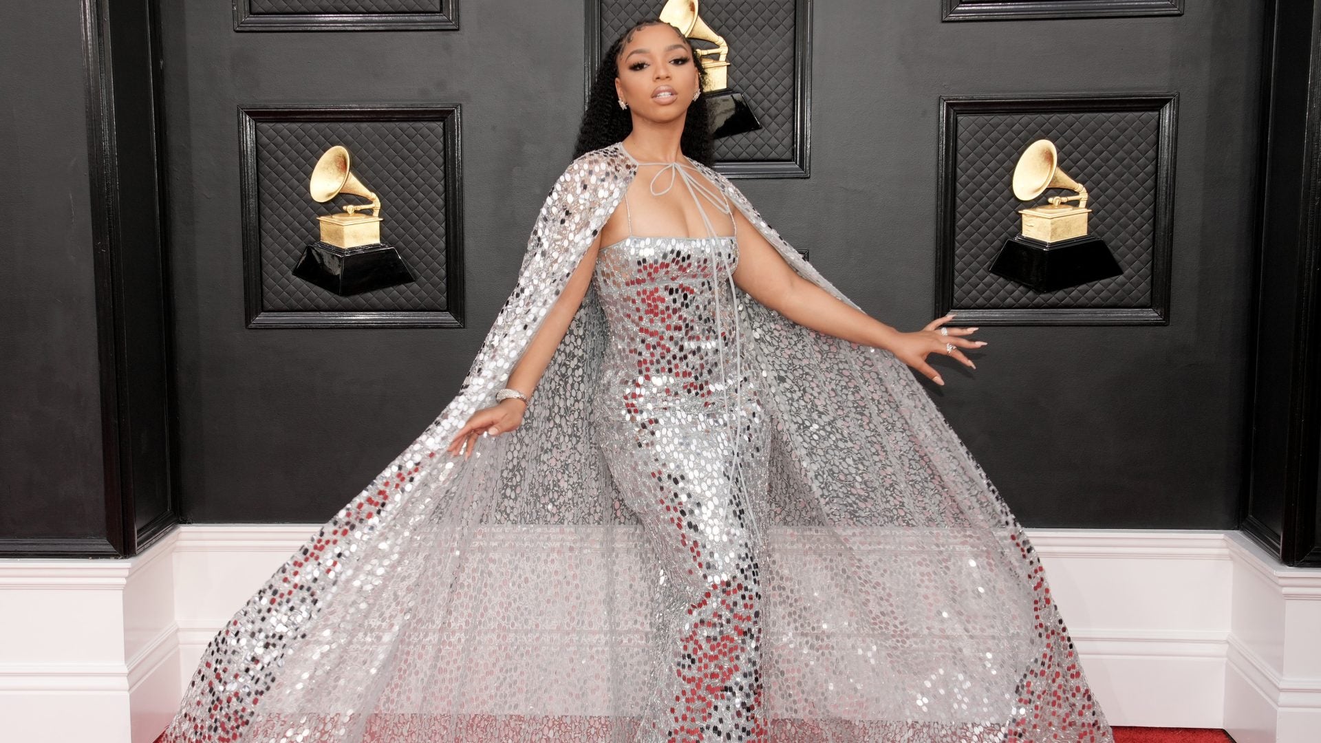 Chloe Bailey Was Decked Out In Millions Worth Of Diamonds At Last Night's Grammy Awards