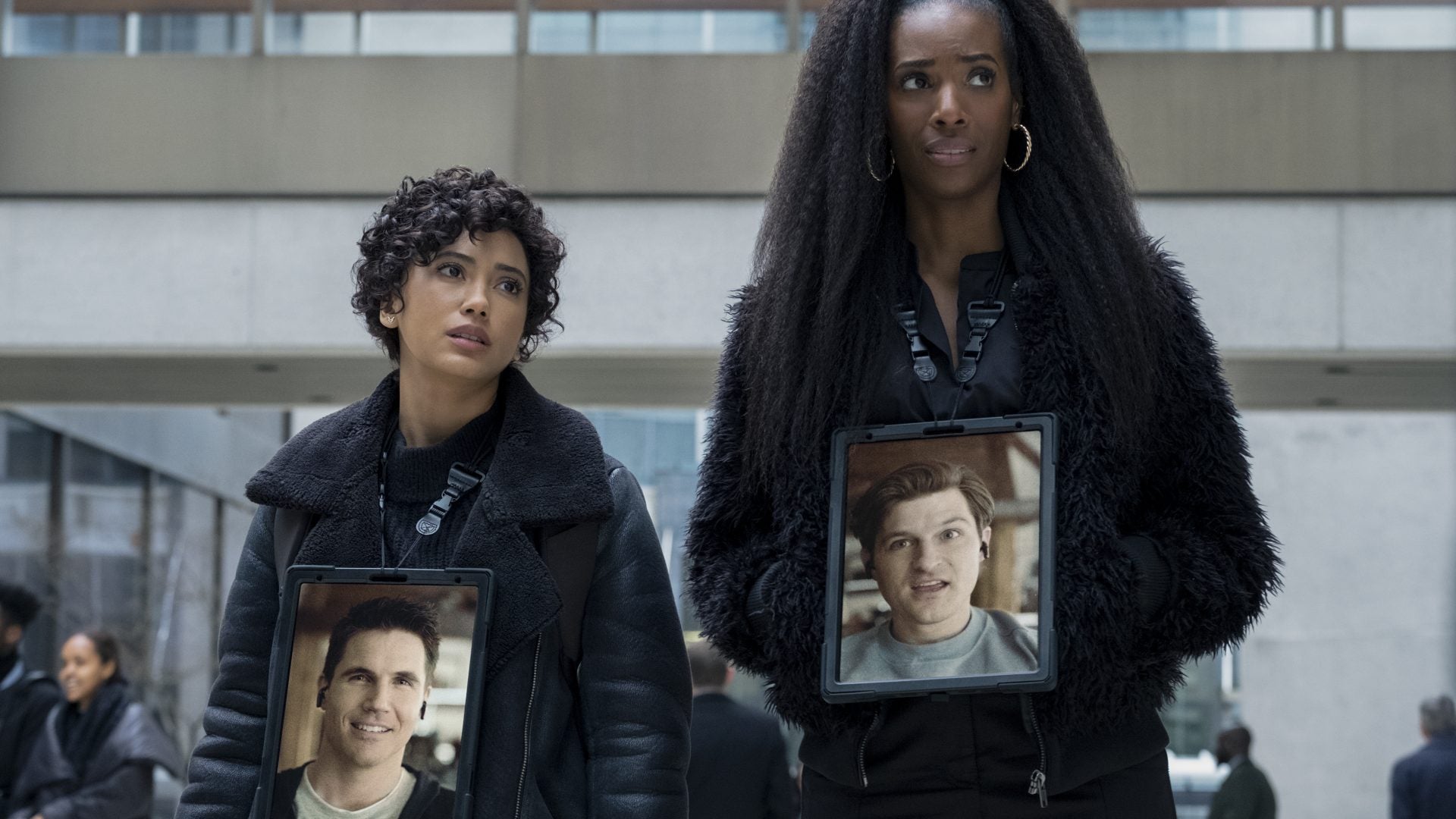 Andy Allo And Zainab Johnson On Being Authentically Black "Angels" On 'Upload' Season 2