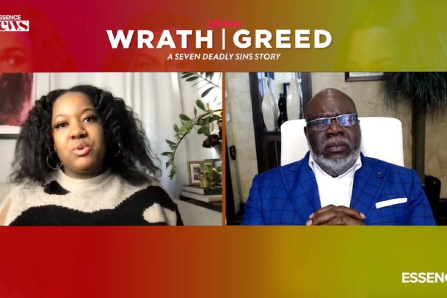 T. D. Jakes Discusses The Cast of The Lifetime Series, Wrath & Greed