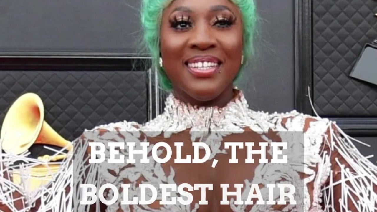 Behold, The Boldest Hair Colors Seen At The 2022 Grammys ...